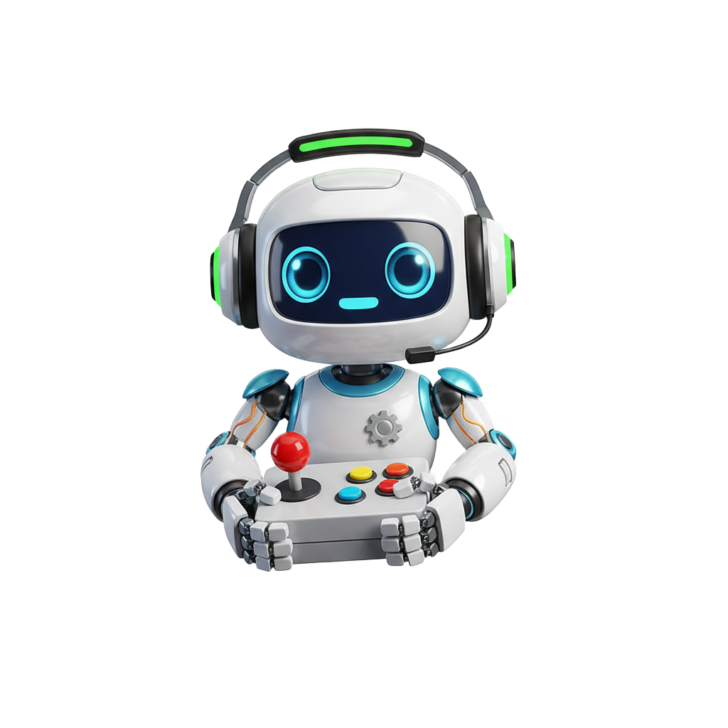 AudioMaker AI Game Dev Mascot