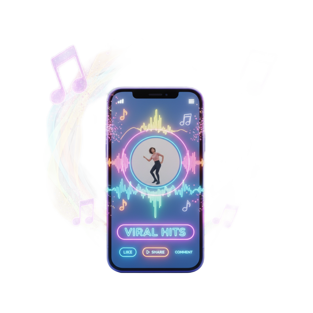 Instagram music generator creating original Reels and Stories music